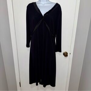 BCBG Black Long Sleeve Dress